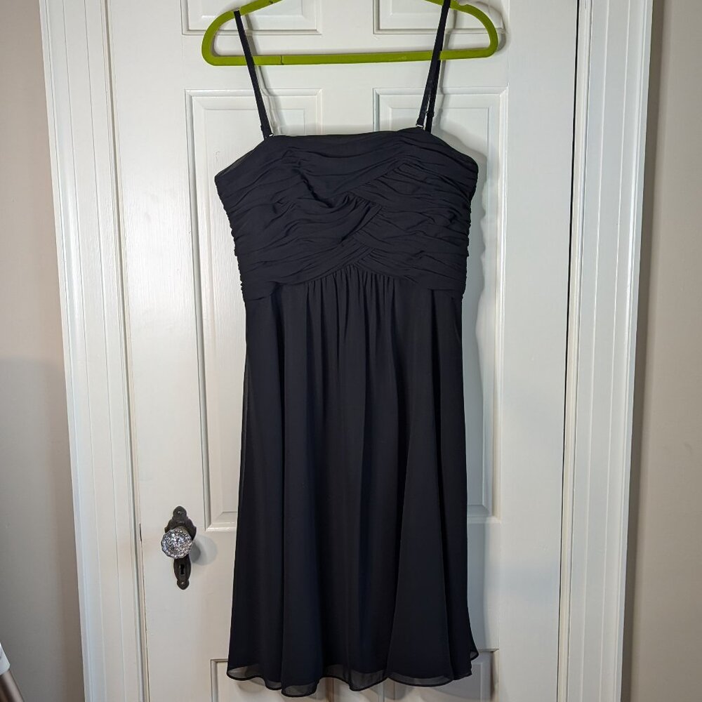 White House Black Market Black Cocktail or Bridesmaid's Dress - Size 12